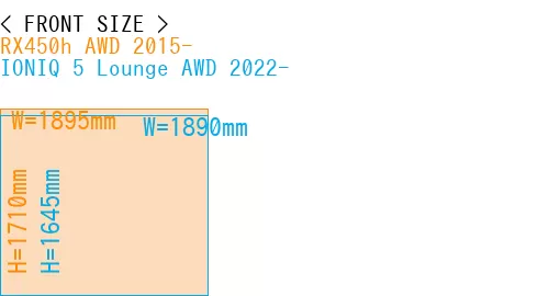 #RX450h AWD 2015- + IONIQ 5 Lounge AWD 2022-